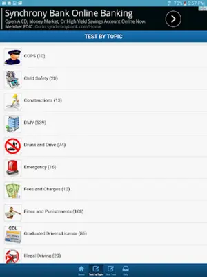 Rhode Island Driving Test android App screenshot 9